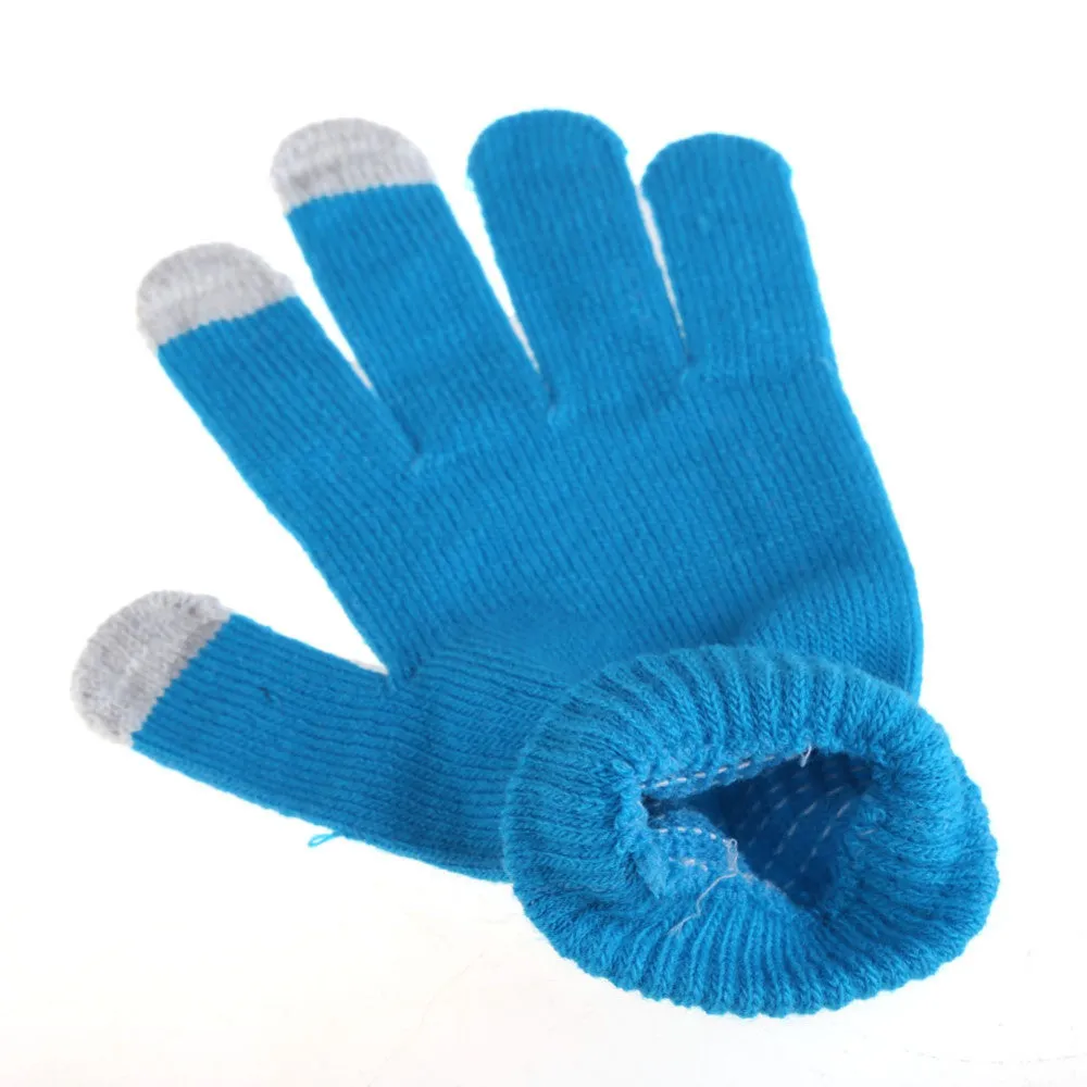 Women Men Touch Screen Soft Cotton Winter Gloves Warmer Smart For All phones