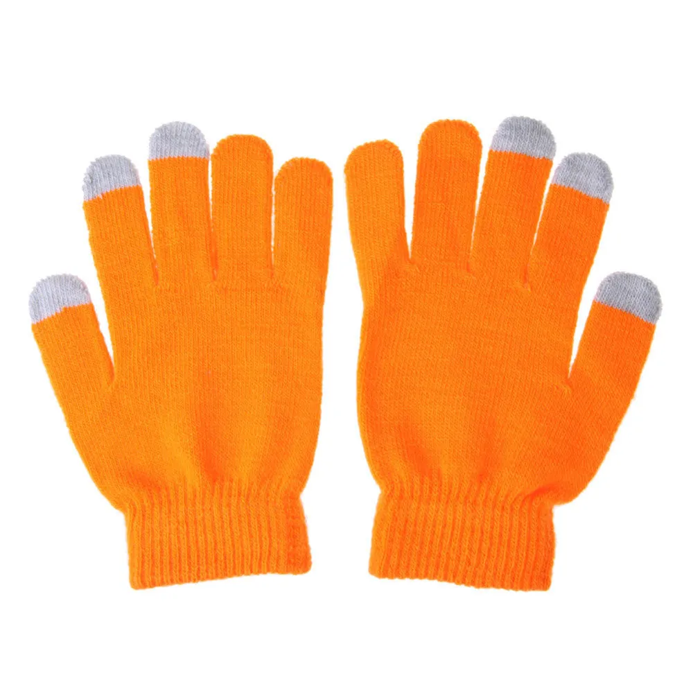 Women Men Touch Screen Soft Cotton Winter Gloves Warmer Smart For All phones