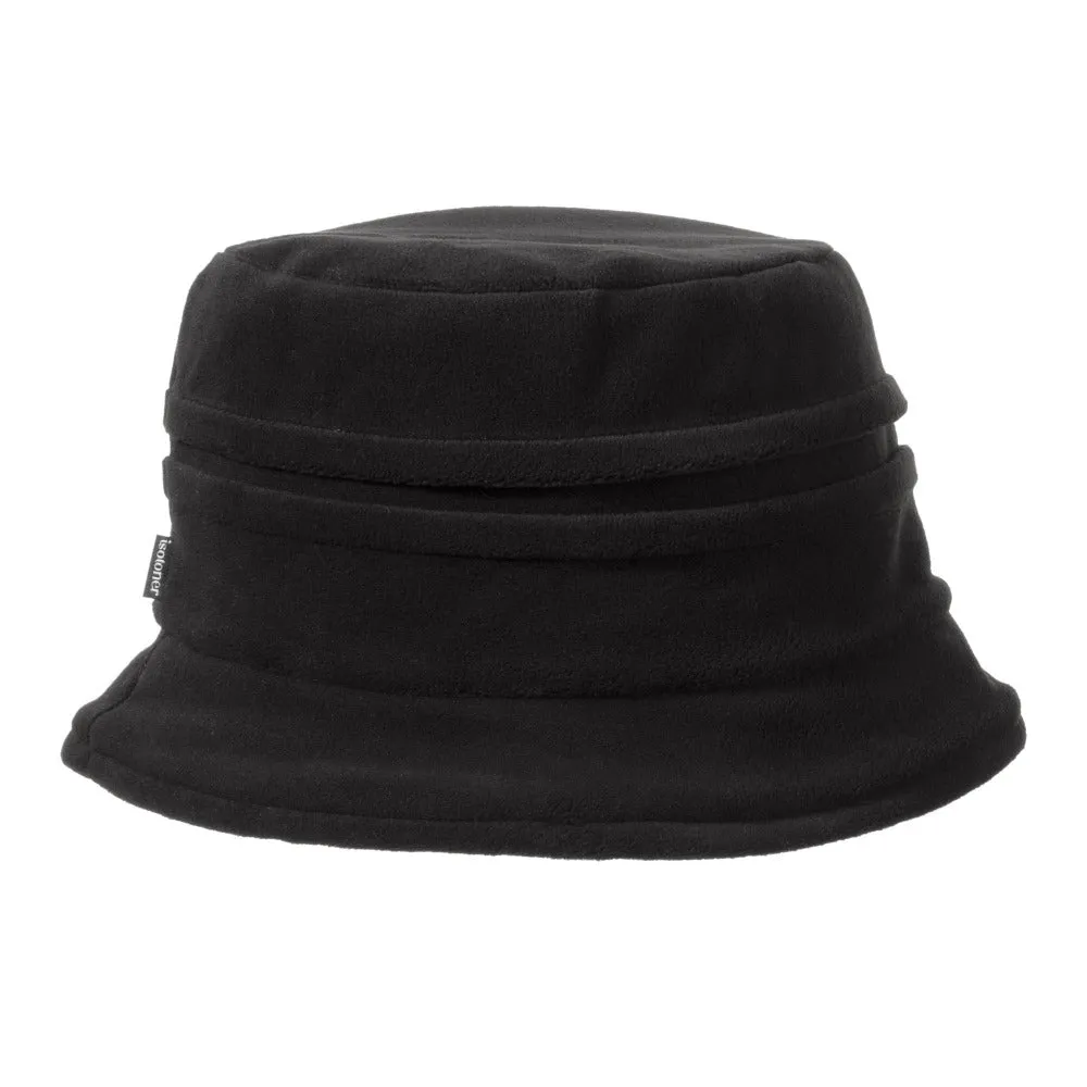 Women's Lined Recycled Fleece Water Repellent Cloche Hat