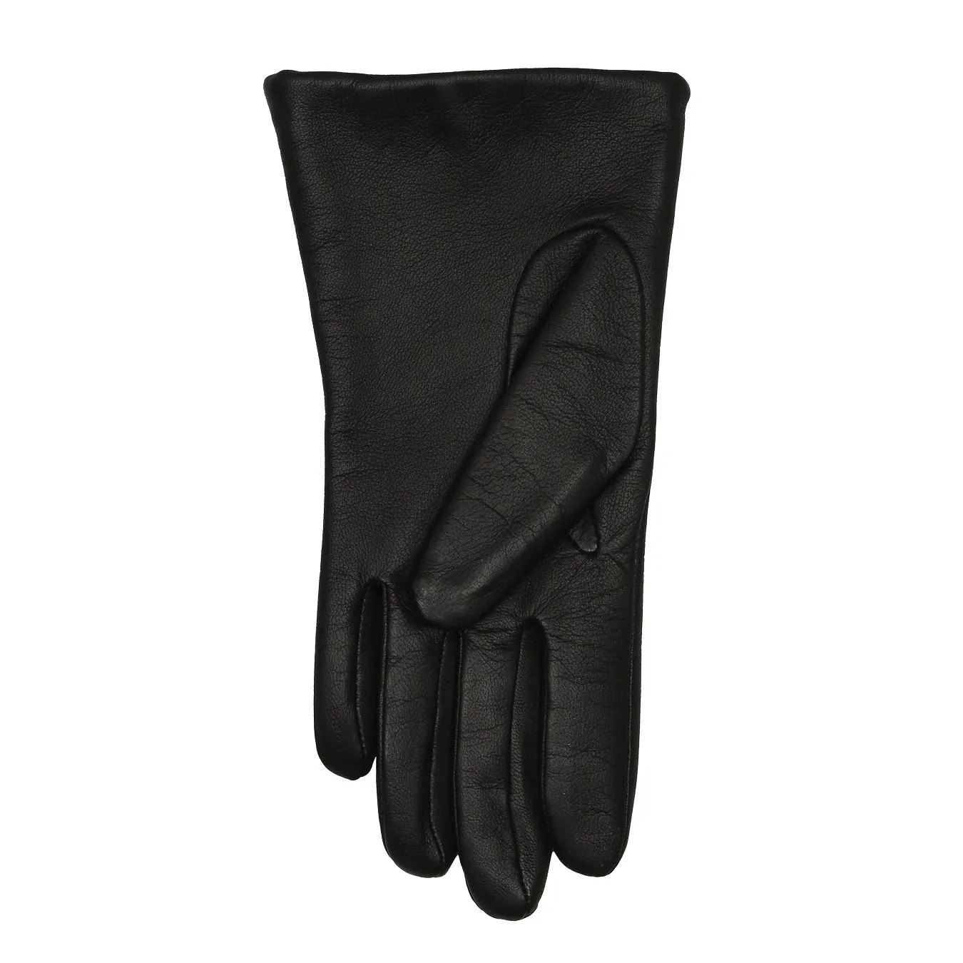 Women's Single-Point Fleece-Lined Leather Gloves