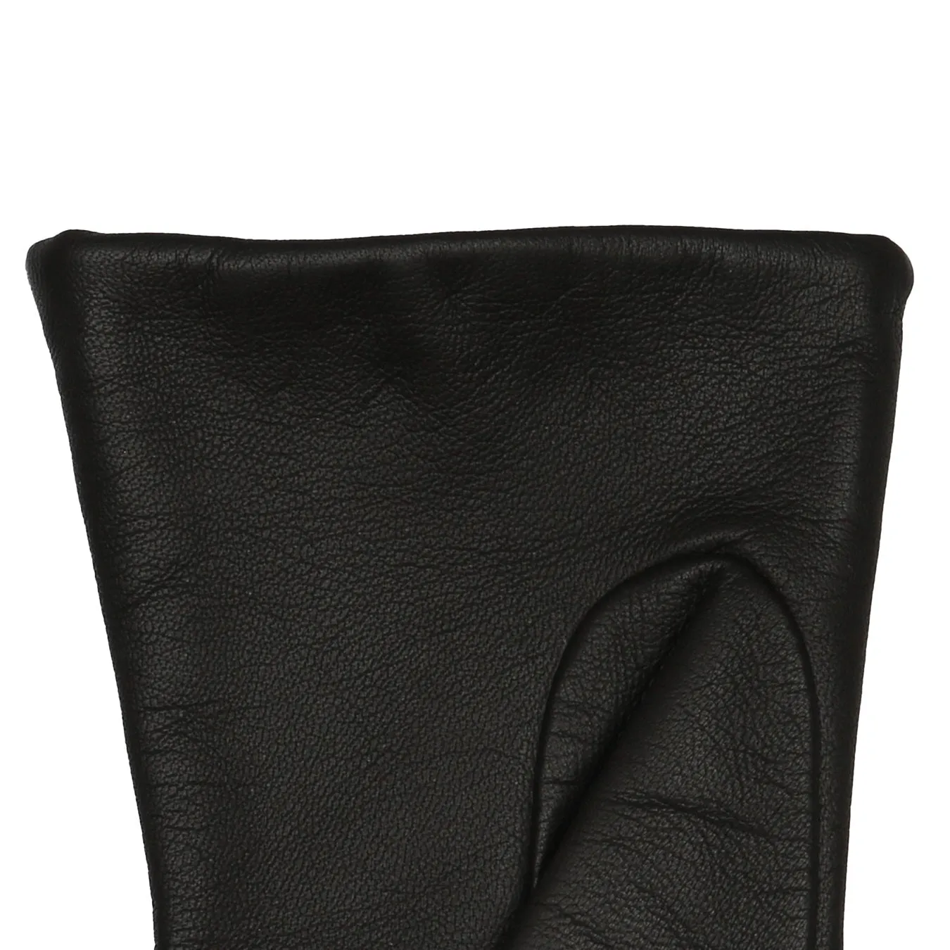 Women's Single-Point Fleece-Lined Leather Gloves