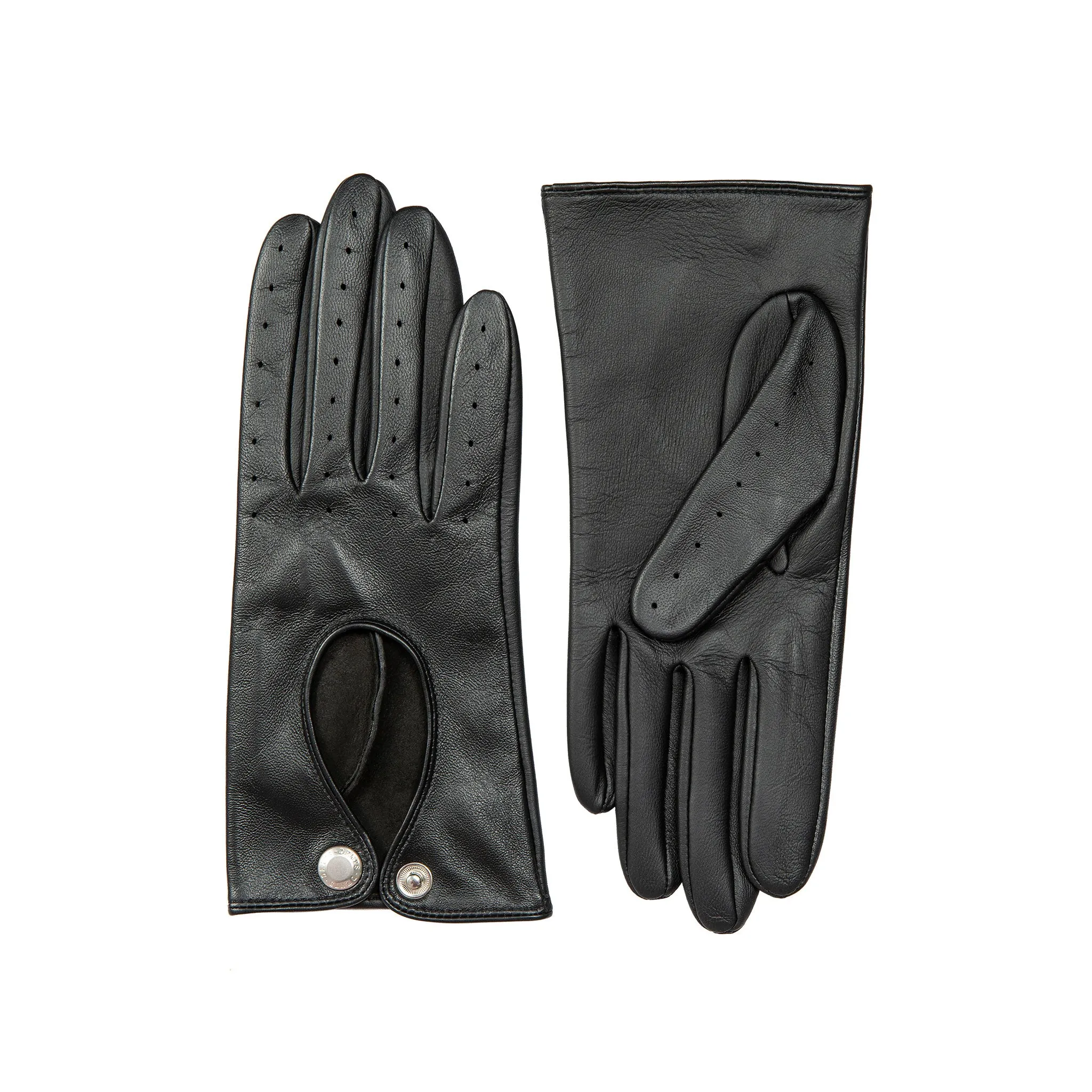 Women’s Touchscreen Leather Driving Gloves