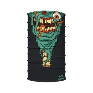 Zombie Head Kids Neck Gaiter